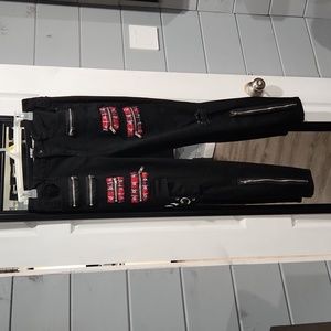 Hot Topic high rise super skinny denim size 9